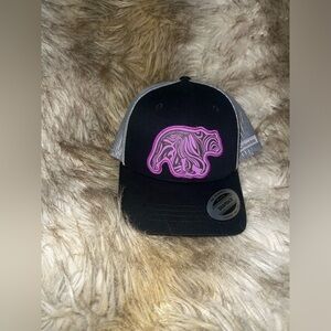 Columbia Black and Purple Trucker Hat